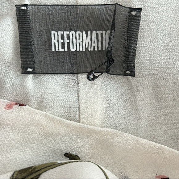 Reformation Floral Dress with Low Back - Picture 4 of 5